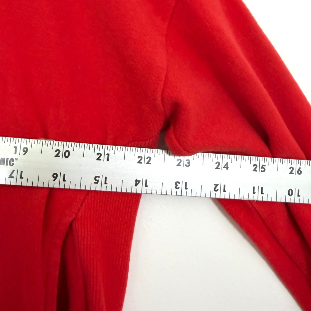 Sweaty Betty Red Harmonise Luxe Funnel Neck Sweatshirt SB5919 XS - Picture 9 of 10